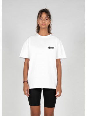 Овърсайз тениска MJG Heavy Oversized Tee Ladies - FROSTED WINGS white XXL