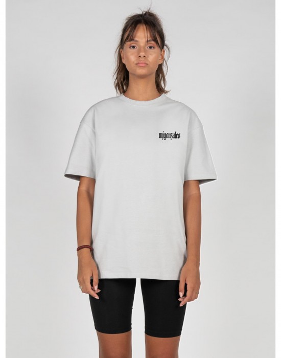 Овърсайз тениска MJG Heavy Oversized Tee Ladies - FROSTED WINGS lightasphalt XXL
