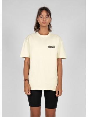 Овърсайз тениска MJG Heavy Oversized Tee Ladies - FROSTED WINGS softyellow XXL