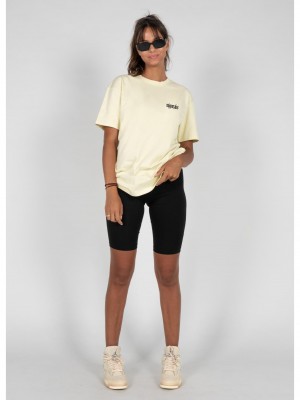 Овърсайз тениска MJG Heavy Oversized Tee Ladies - FROSTED WINGS softyellow XXL