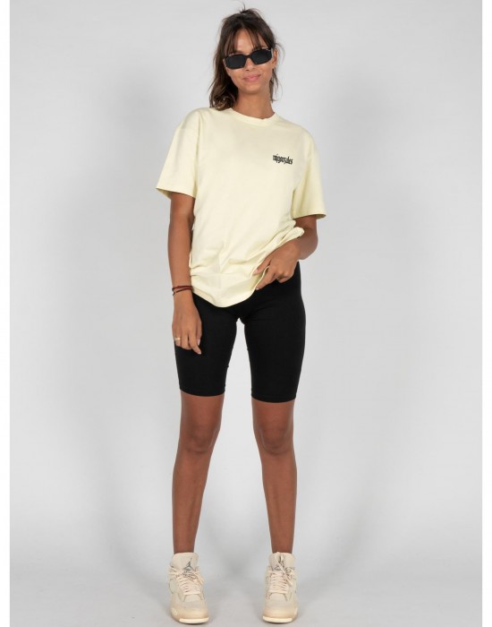 Овърсайз тениска MJG Heavy Oversized Tee Ladies - FROSTED WINGS softyellow XXL