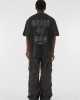 Овърсайз тениска MJG Heavy Oversized Acid Washed Tee - Grace of God black XXL