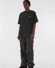 Овърсайз тениска MJG Heavy Oversized Acid Washed Tee - FEARLESS FLIGHT black XXL