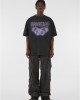 Овърсайз тениска MJG Heavy Oversized Acid Washed Tee - BUTTERFLY ILLUSION black XXL