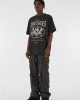Овърсайз тениска MJG Heavy Oversized Acid Wasehd Tee - Running Wild black XXL