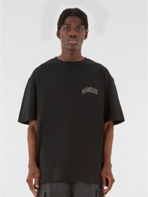 Овърсайз тениска MJG Heavy Oversized Tee - Wild Wings black XXL