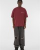 Овърсайз тениска MJG Heavy Oversized Tee - Western Bones cherry XXL
