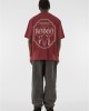 Овърсайз тениска MJG Heavy Oversized Tee - Western Bones cherry XXL