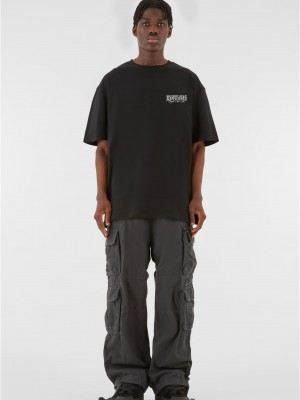 Овърсайз тениска MJG Heavy Oversized Tee - Knockout Kings black XXL
