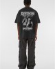Овърсайз тениска MJG Heavy Oversized Acid Washed Tee - Knockout Kings black XXL