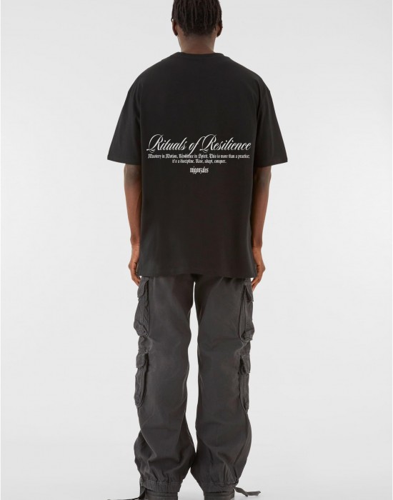 Овърсайз тениска MJG Heavy Oversized Tee - Resilence Rituals black XXL