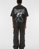 Овърсайз тениска MJG Heavy Oversized Acid Washed Tee - Alpha Strike black XXL