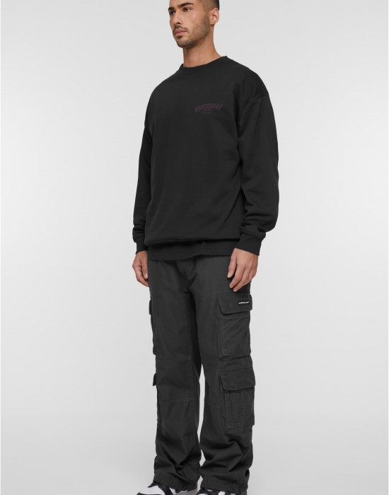 Овърсайз тениска MJG Heavy Oversized Crewneck - Dominance black XXL