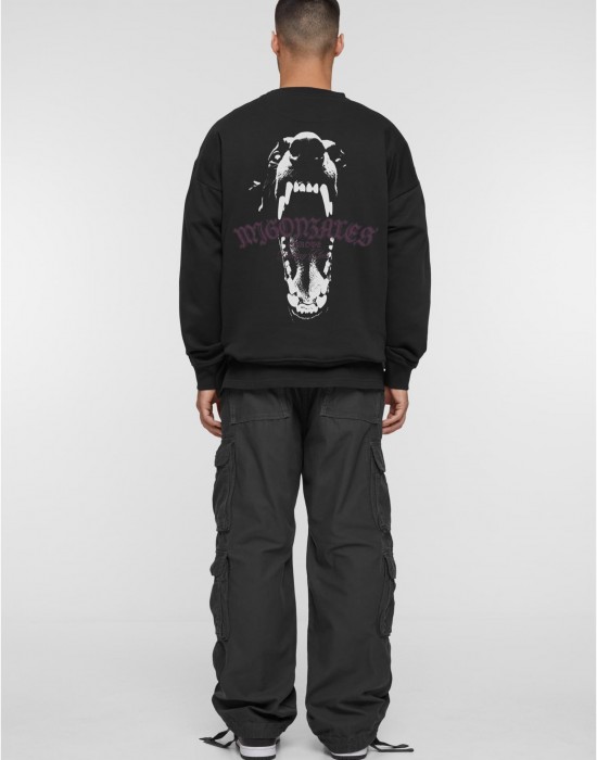 Овърсайз тениска MJG Heavy Oversized Crewneck - Dominance black XXL