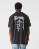 Овърсайз тениска MJG Heavy Oversized Acid Washed Tee - Faded Faith black XXL