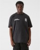 Овърсайз тениска MJG Heavy Oversized Acid Washed Tee - Inferno Butterfly black XXL