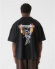 Овърсайз тениска MJG Heavy Oversized Tee - Burning Wings black XXL