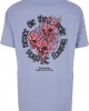 Овърсайз тениска MJG Heavy Oversized Tee - Rebels never die violablue XXL