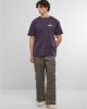 Овърсайз тениска MJG Heavy Oversized Tee - Malibu Dreamers purplenight XXL