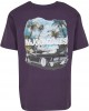 Овърсайз тениска MJG Heavy Oversized Tee - Malibu Dreamers purplenight XXL
