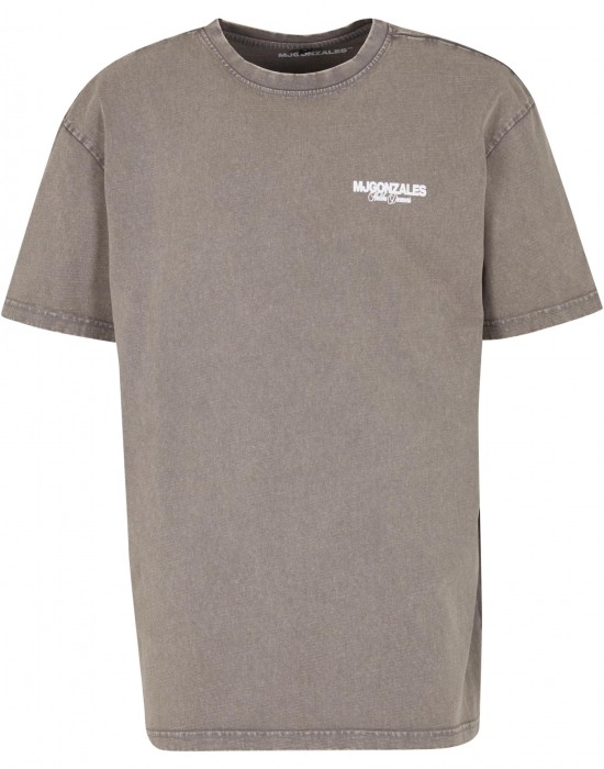 Овърсайз тениска MJG Heavy Oversized Acid Washed Tee - Malibu Dreamers asphalt XXL