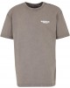 Овърсайз тениска MJG Heavy Oversized Acid Washed Tee - Malibu Dreamers asphalt XXL
