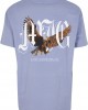 Овърсайз тениска MJG Heavy Oversized Tee - Lone Hunter violablue XXL
