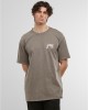 Овърсайз тениска MJG Heavy Oversized Acid Washed Tee - Lone Hunter asphalt XXL