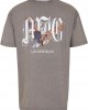 Овърсайз тениска MJG Heavy Oversized Acid Washed Tee - Lone Hunter asphalt XXL