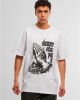 Овърсайз тениска MJG Heavy Oversized Tee - Pray for you white XXL