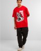 Овърсайз тениска MJG Heavy Oversized Tee - Pray for you cityred XXL