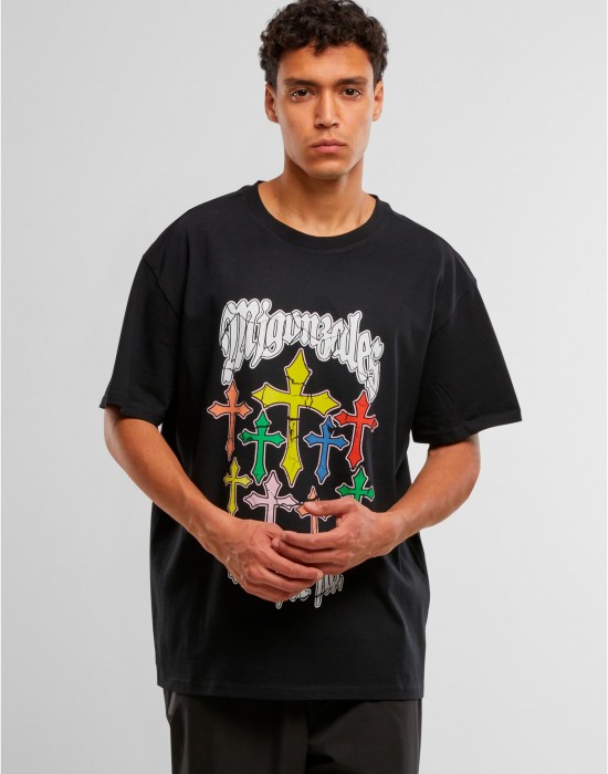 Овърсайз тениска MJG Heavy Oversized Tee - Grace of God black XXL