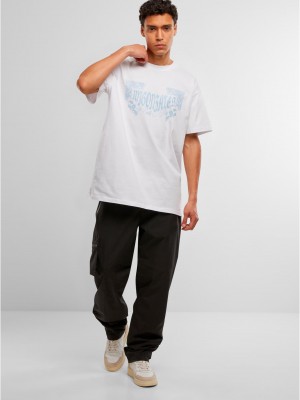 Овърсайз тениска MJG Heavy Oversized Tee - The Street is mine white XXL