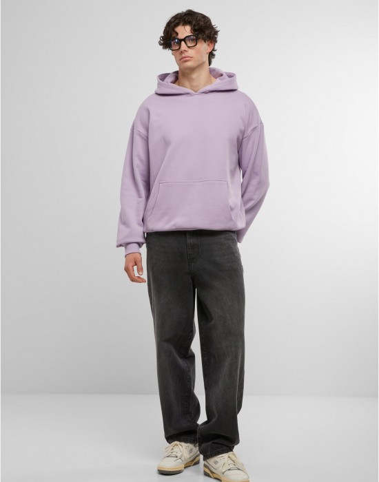 Суичър DEF HAPPY Hoody lilac XL