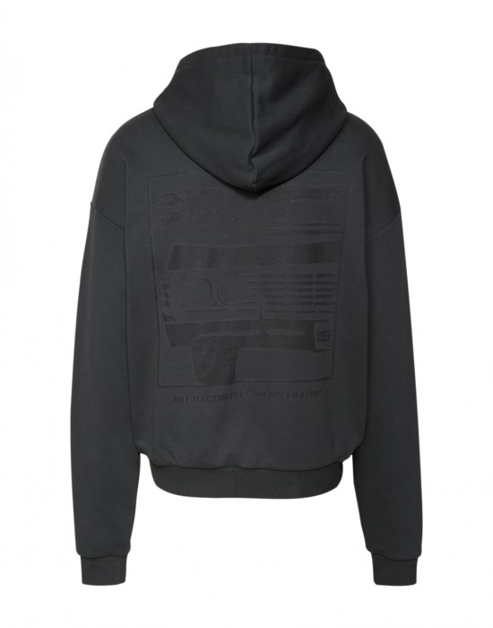 Суичър DEF CAR Hoody darkgrey XL