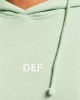 Суичър DEF Oversized Hoody mint S