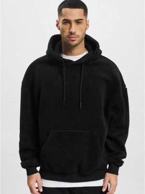 Суичър DEF Teddy Hoody Embroidery black XXL