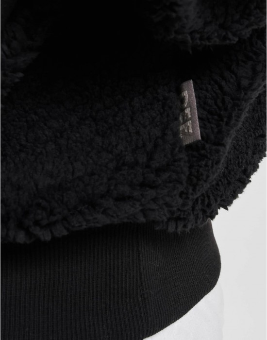 Суичър DEF Teddy Hoody Embroidery black XXL