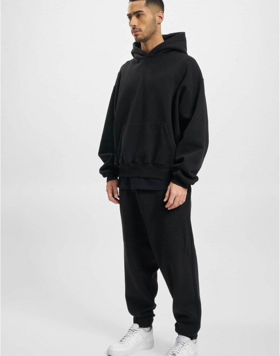 Суичър DEF Hoody black washed XXL