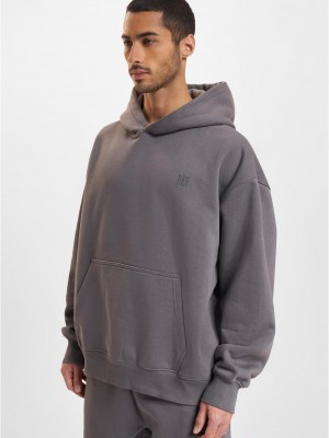 Суичър DEF Fly Hoodie anthracite washed XXL