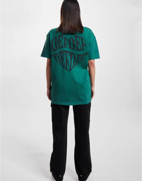 Тениска DEF HEART T-Shirt green XS