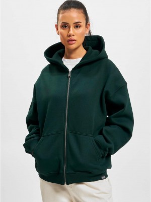 Суичър с цип DEF Zip Hoody dark green XL