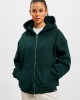 Суичър с цип DEF Zip Hoody dark green XL