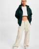 Суичър с цип DEF Zip Hoody dark green XL