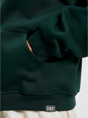 Суичър с цип DEF Zip Hoody dark green XL