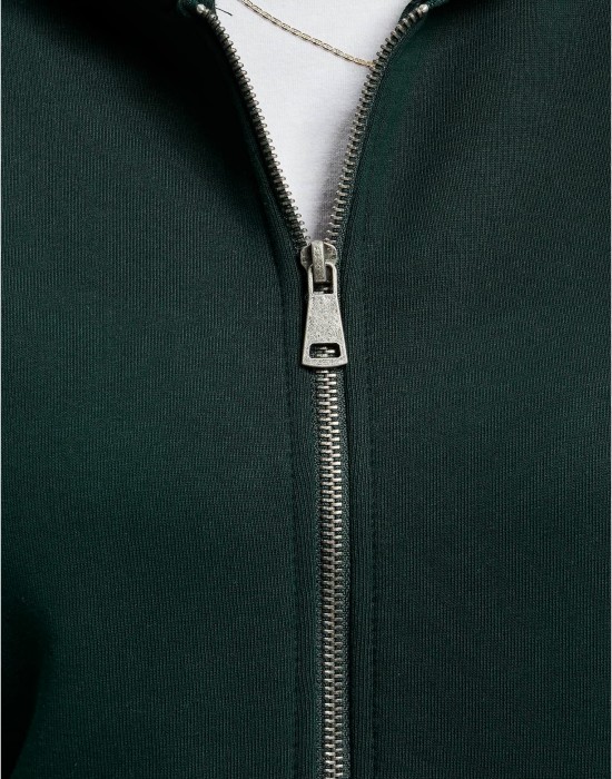 Суичър с цип DEF Zip Hoody dark green XL
