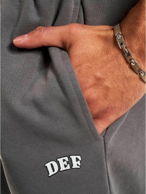Къси панталони DEF PLAIN Shorts anthracite XXL