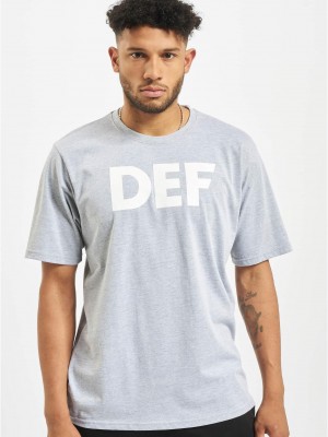 Тениска DEF Her Secret T-Shirt grey S
