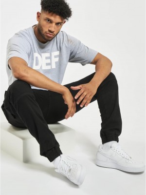 Тениска DEF Her Secret T-Shirt grey S