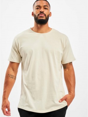 Тениска DEF Dedication T-Shirt beige XXL